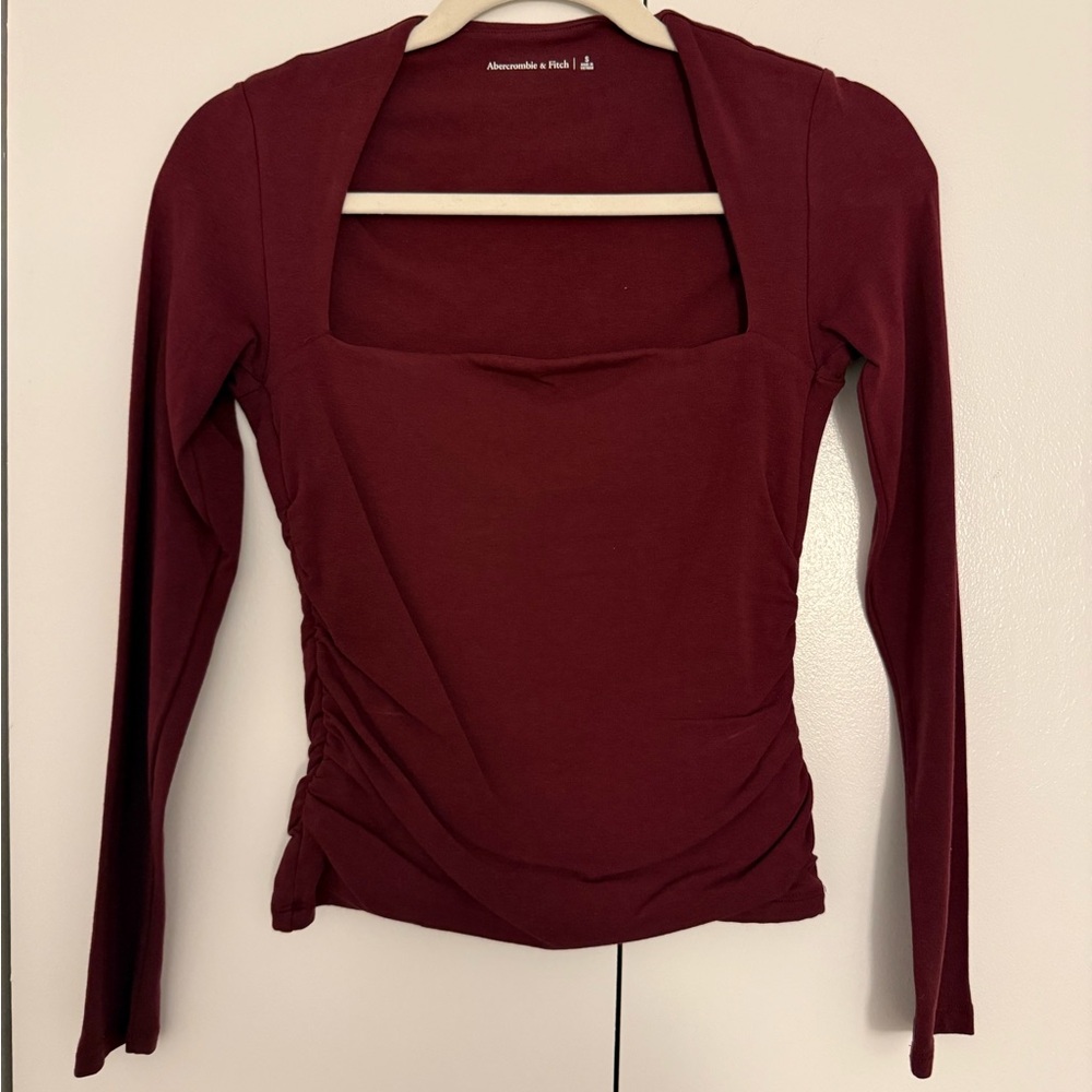 Abercrombie & Fitch Ava Long Sleeve Top